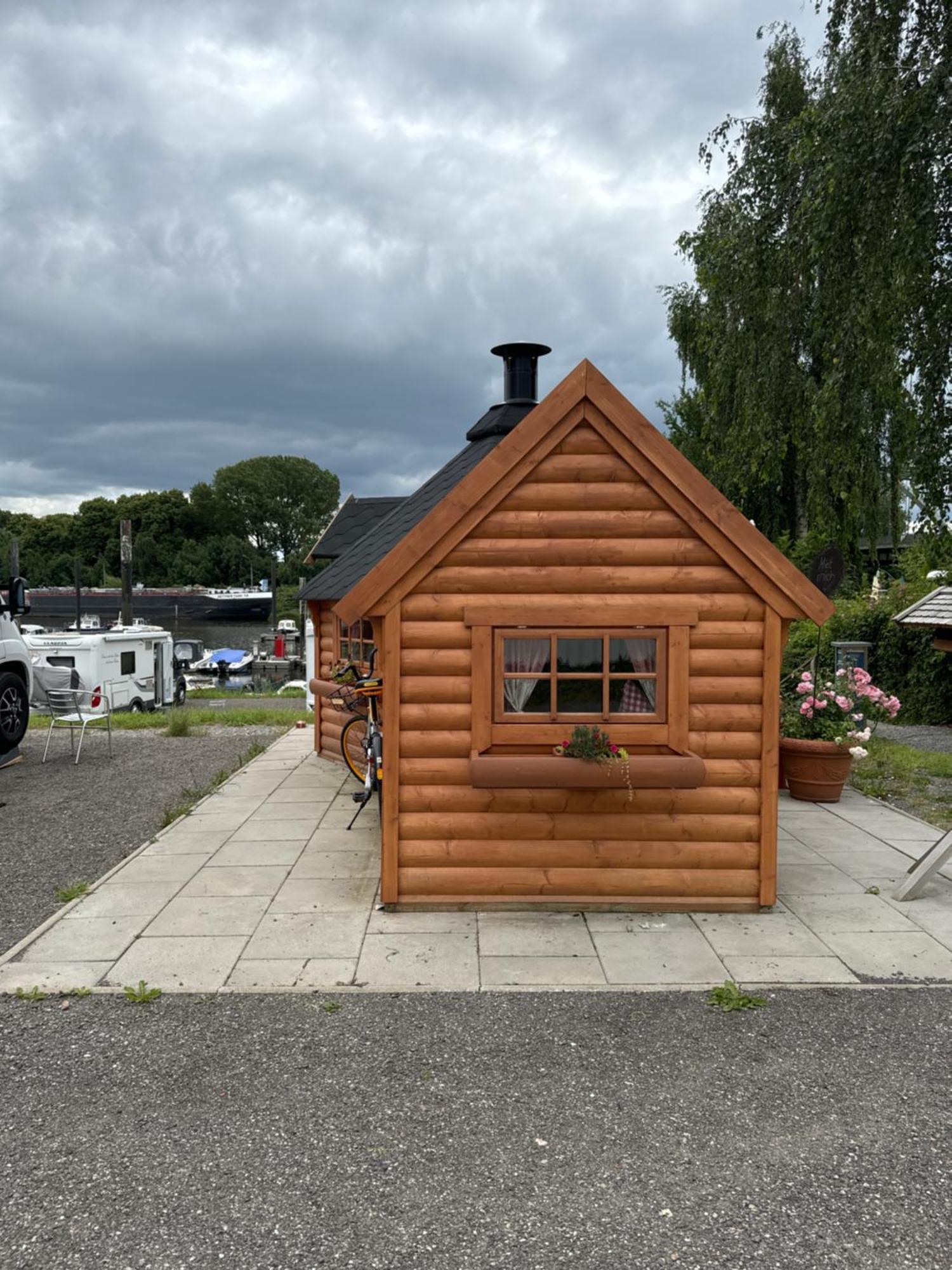 Grillkota Holzhuette Hotel Lauenburg Buitenkant foto